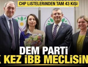 DEM Parti ilk kez İBB’de temsil edilecek