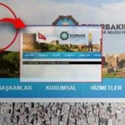 Diyarbakır Belediyesi'nde bir skandal daha: Web sitesinden Türk bayrağı kaldırıldı