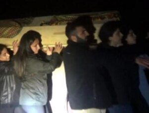 DEM’li milletvekili terörist cenazesi taşıdı