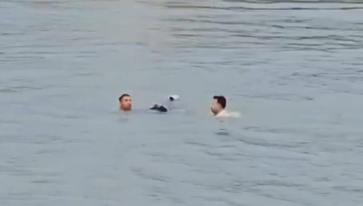 Dicle Nehri’ne atlayan genç kızı kurtardılar