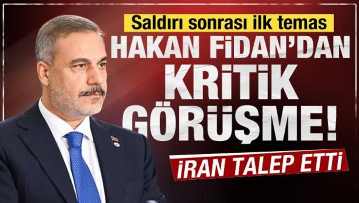 Dışişleri Bakanı Hakan Fidan İranlı mevkidaşıyla görüştü
