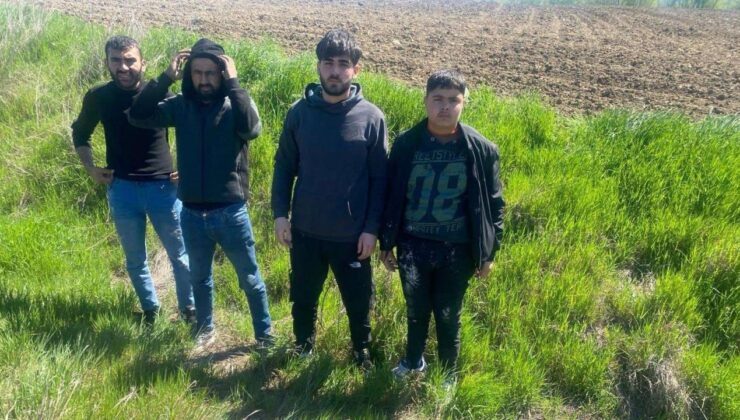 Edirne’de 4 düzensiz göçmen yakalandı