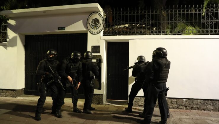 Ekvador'daki büyükelçiliği basılan Meksika'ya Latin Amerika ülkelerinden destek