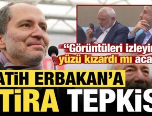 Fatih Erbakan’a sert ‘iftira’ tepkisi: Görüntüleri izleyince yüzü kızardı mı acaba?