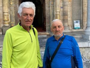 Hacca gitmek için Üsküp’ten bisikletle yola koyulan 2 Müslüman Konya’da