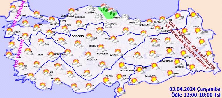 Kaynak: Meteoroloji Genel Müdürlüğü