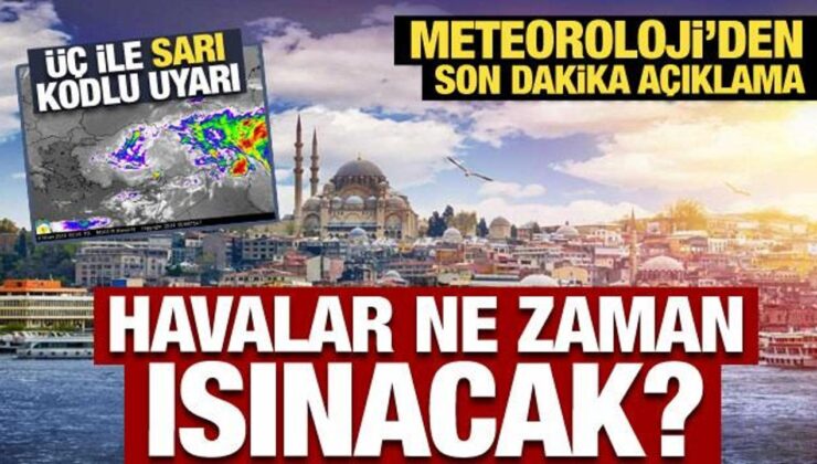 Havalar ne zaman ısınacak? Meteoroloji’den son dakika açıklama