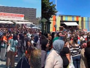 Hırsızlar ‘bomba var’ diye bağırdı, pazarda ortalık karıştı