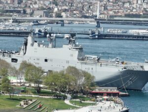 İspanya Hücum Gemisi Sarayburnu Limanı’na demirledi!