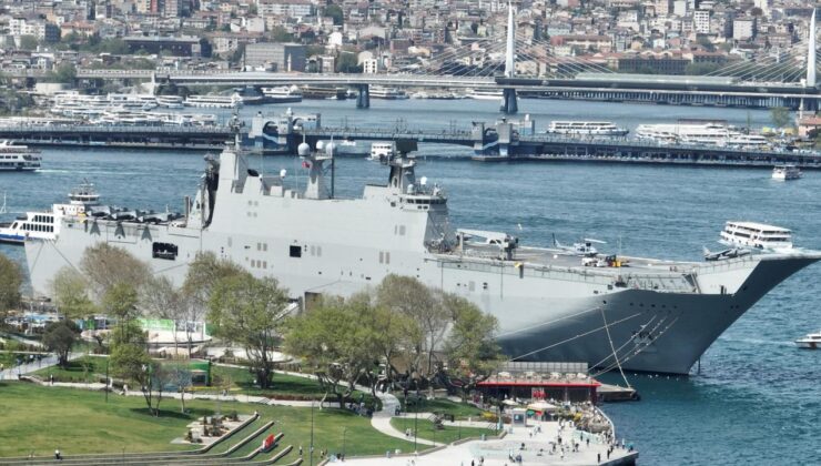 İspanya Hücum Gemisi Sarayburnu Limanı’na demirledi!