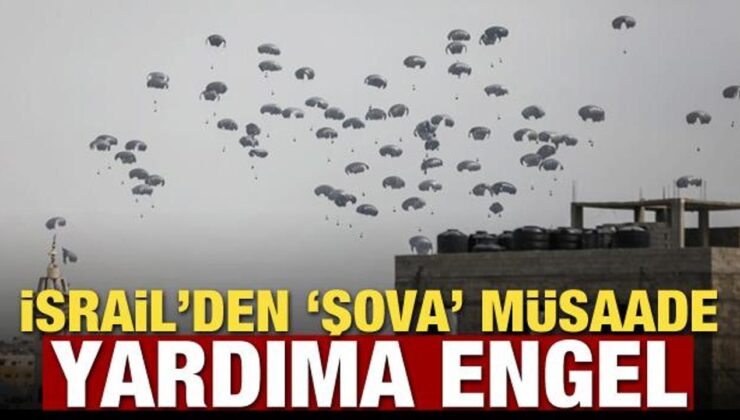 İsrail’den şova müsaade yardıma engel