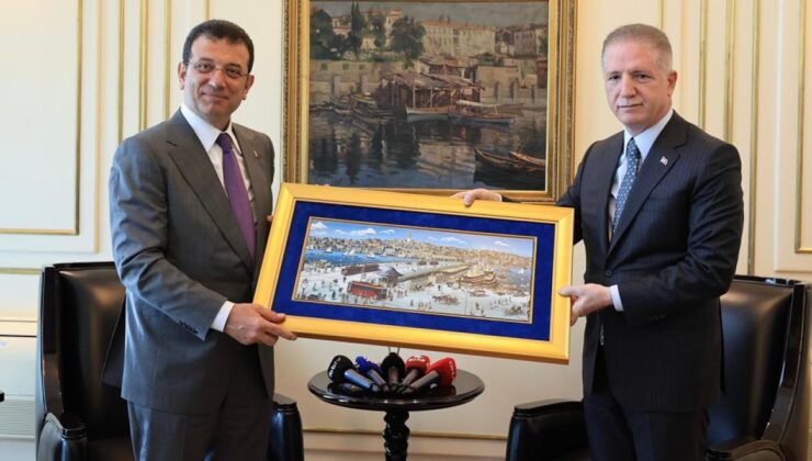 İstanbul Valisi Gül’den, İBB Başkanı İmamoğlu’na ziyaret