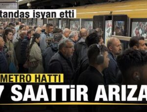 İstanbul’da Metro Hattındaki arıza 27 saattir giderilemedi