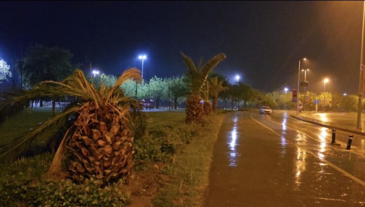 İstanbul’da şiddetli yağış başladı