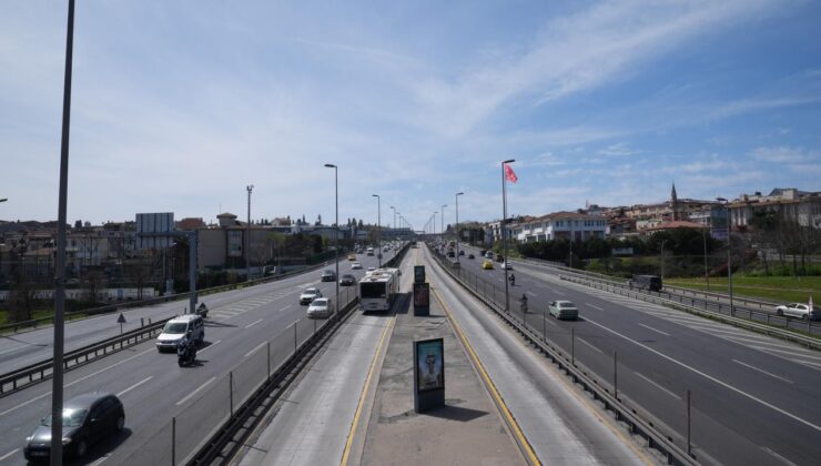 İstanbul’da trafik yoğunluğu yüzde 10’un altına düştü