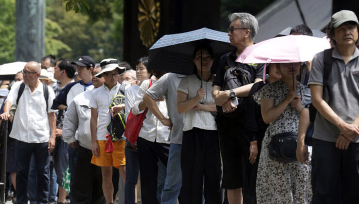 Japon nüfusunda 75 yıl sonra en büyük düşüş