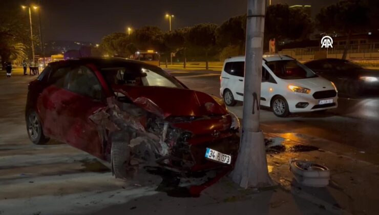 Kartal’da zincirleme kaza: 5 kişi yaralandı