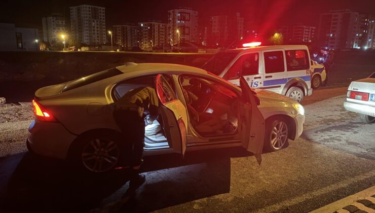 Kayseri’de polisten kaçan sürücü kovalamaca sonucu yakalandı