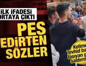 Kelime-i Tevhid bayrağı taşıyan gence saldırmıştı! O gencin ilk ifadesi ortaya çıktı