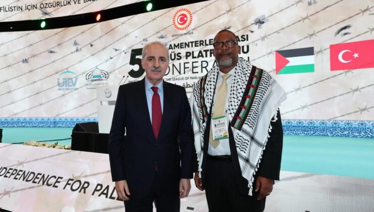 Kurtulmuş, Nelson Mandela’nın torunuyla görüştü