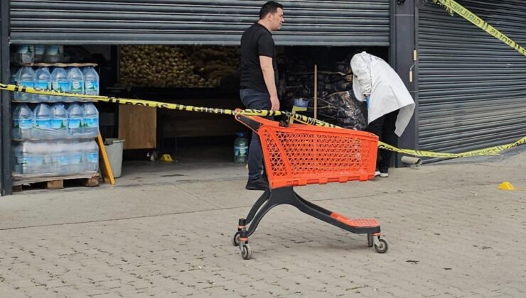 Market çalışanı silahlı saldırıya uğradı