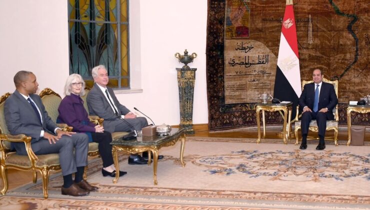 Mısır Cumhurbaşkanı Sisi ve CIA Direktörü Burns, Gazze'de ateşkes için görüştü