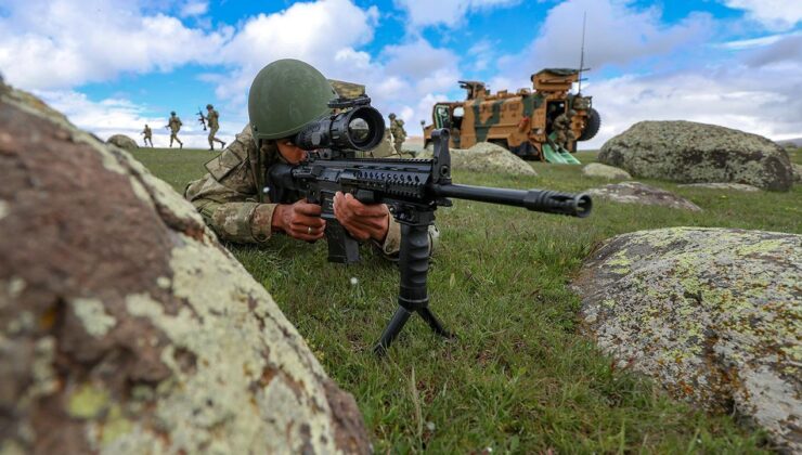 MSB duyurdu: Hudut Kartalları sınırda yakaladı