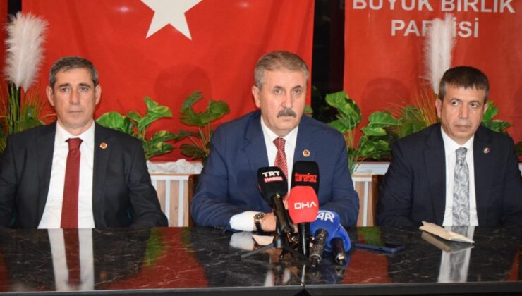 Mustafa Destici’den DEM’li belediyelere: Terörden arınmazlarsa devlet gereğini yapar