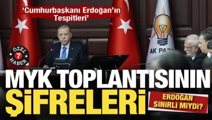 MYK toplantısında Erdoğan’ın genel tavrı! Selvi’den MYK toplantısının şifreleri…