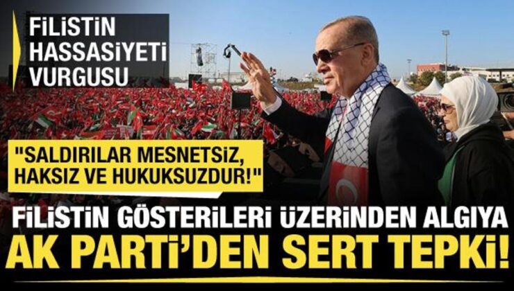 Ömer Çelik: Cumhurbaşkanımızın Filistin hassasiyeti tartışma götürmez bir gerçektir