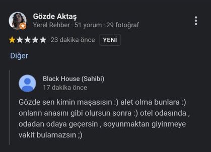 Ankara Bahçelievler Otelinde Tartışma Yaratan Müşteri İşletmeci Polemiği