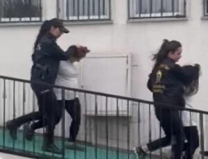 Pazarda ‘Bomba var’ diye bağıran şüpheliler adliyeye sevk edildi