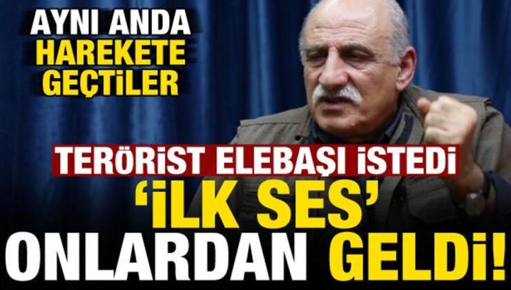 PKK elebaşı istedi, ilk ses onlardan geldi!