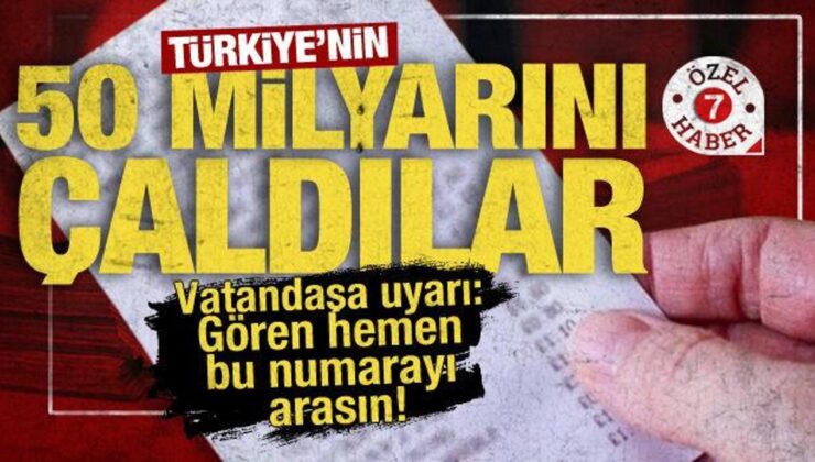 Resmen Türkiye’nin 50 milyar TL’sini çaldılar! Vergi oyununun dev faturası…