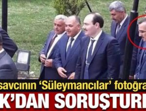 Silifke Başsavcısının ‘Süleymancılar’ fotoğrafına HSK’dan soruşturma