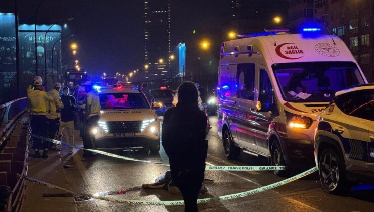 Şişli’de feci kaza: Devrilen motosikletin sürücüsü hayatını kaybetti!