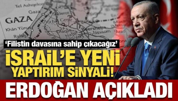 Son Dakika…. Erdoğan açıkladı: İsrail’e yeni yaptırım sinyali!