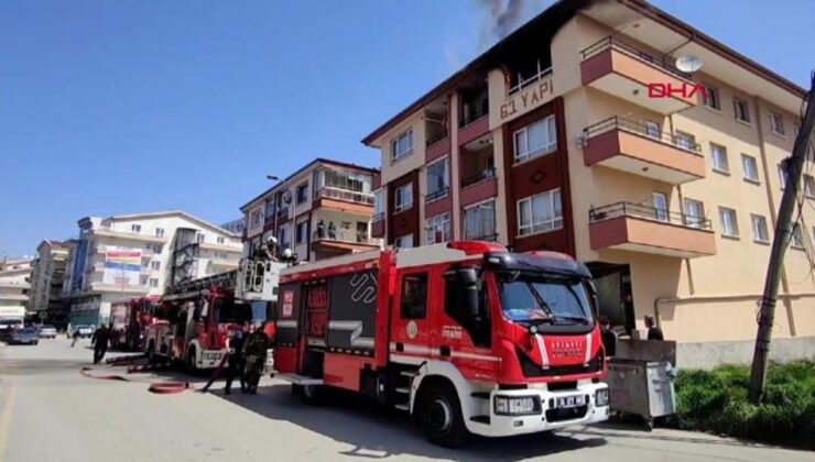 Tahliye davasını kaybeden kiracı, evi ateşe verdi