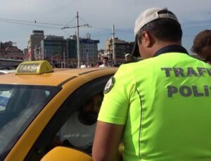Ticari taksi denetiminde 40 bin liraya yakın ceza kesildi!