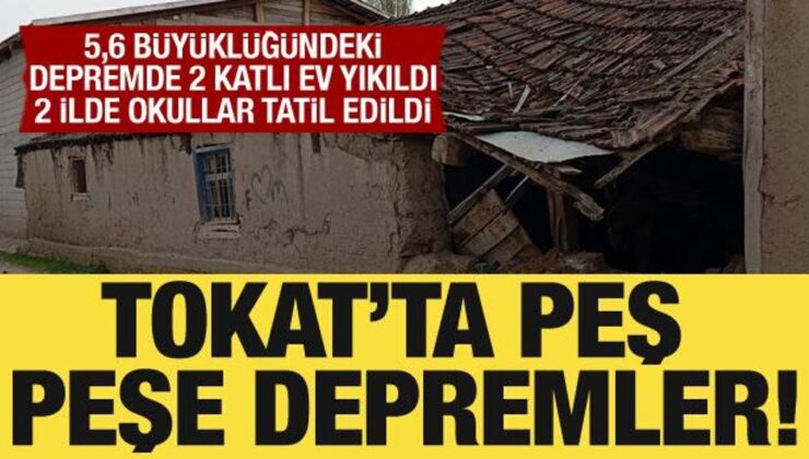 Tokat’ta peş peşe depremler: 4,4 büyüklüğünde bir deprem daha!