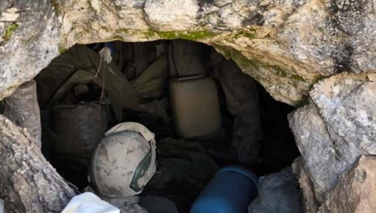Tunceli’de PKK’ya darbe! Mağaralar imha edildi