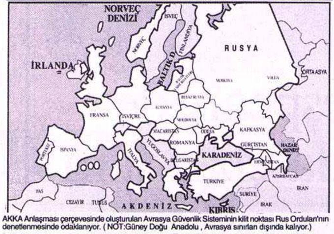 NATO ile Sovyetler Birliği arasında imzalanan ve belirli askeri azaltmaları zorunlu kılan Avrupa Konvansiyonel Kuvvetler Anlaşması (AKKA) kapsamında Türkiye'nin PKK ile mücadele ettiği Güneydoğu bölgesi istisna sayıldı.