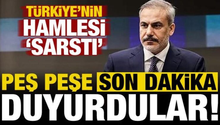 Türkiye’nin ‘İsrail’ hamlesi sarstı! Peş peşe son dakika duyurdular…