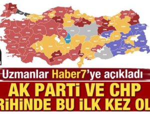 Uzmanlar açıkladı! AK Parti ve CHP tarihinde bu ilk kez oldu