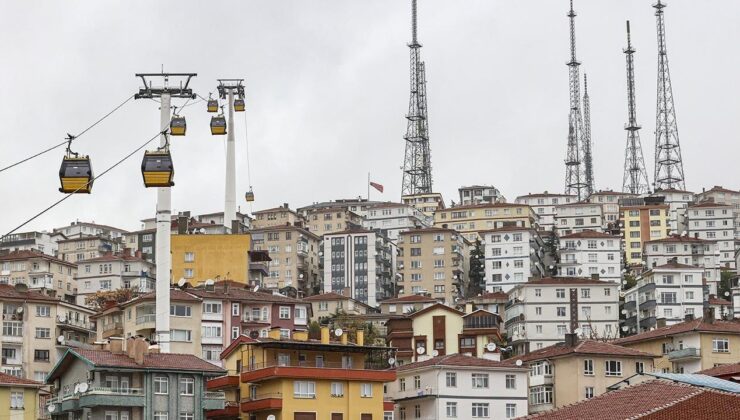 Yenimahalle-Şentepe teleferik sistemi geçici süreyle durduruldu