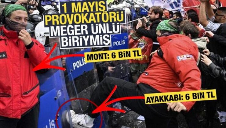 1 Mayıs’ta polis tekmeleyen provokatör Basel’miş!