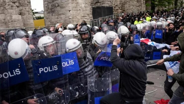 1 Mayıs’ta polise saldıran 12 şüpheli daha adliyeye sevk edildi