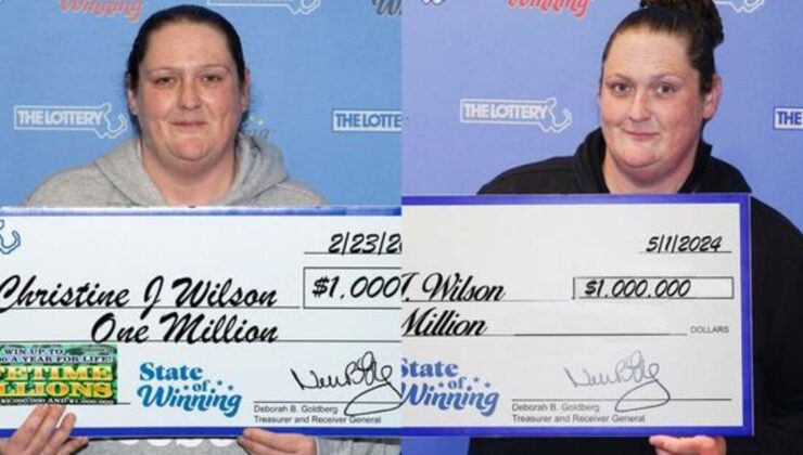ABD'de bir kadın 10 haftada şans oyunlarından iki kez 1'er milyon dolar kazandı