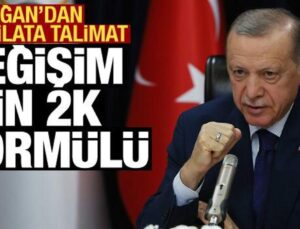 AK Parti’de değişim: 2K formülü