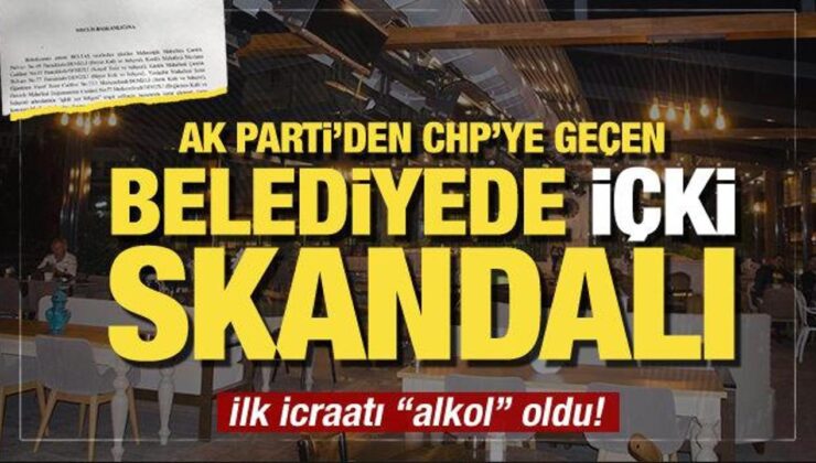 AK Parti’den CHP’ye geçen belediyede içki skandalı! İlk icraat, sosyal tesislere alkol